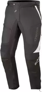 Alpinestars Raider V2 Drystar черен/бял текстилен панталон за мотоциклет L-1