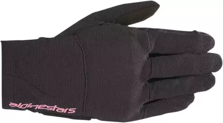 Alpinestars Stella Reef γυναικεία γάντια μοτοσικλέτας μαύρο/ροζ M-1