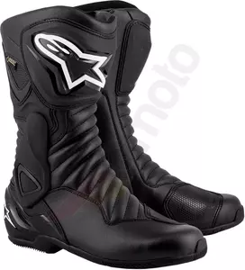 Alpinestars SMX-6 V2 Gore-Tex moto topánky čierne 38-1