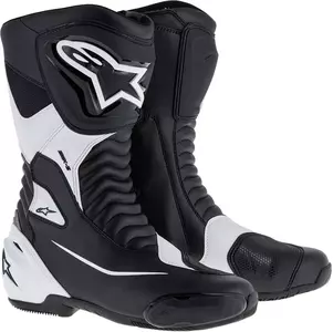 Motocyklové boty Alpinestars SMX-S černá/bílá 41-1