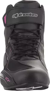 Dámske motorkárske topánky Alpinestars Stella Faster-3 Drystar black/grey/pink 5-7