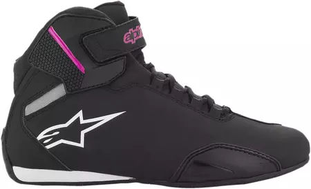 Γυναικείες μπότες μοτοσυκλέτας Alpinestars Stella Sector μαύρο/ροζ 7.5-6