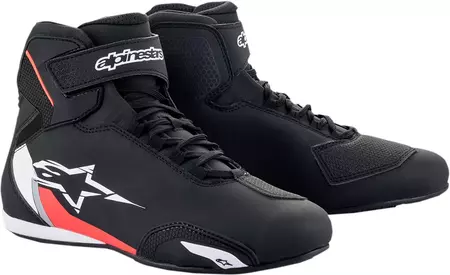 Alpinestars Sector botas de moto negro/blanco/rojo 8.5 - 2515518-12318.5