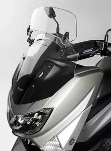 MRA Yamaha N-Max 125 150 Motorrad Windschutzscheibe mit Windabweiser transparent - 4025066156450