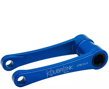 Sada pro snížení zadního zavěšení Koubalink 25,4 mm modrá - KTM11-3-B