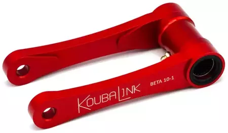 Kit d'abaissement de la suspension arrière Koubalink 31,8-41,3 mm rouge - BETA10-2