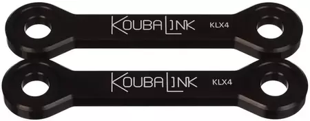 Комплект за понижаване на задното окачване Koubalink 31,8-44,5 мм черен - KLX4-BLACK