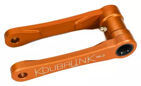 Koubalink sänkningssats för bakre fjädring 38,1-41 mm orange - TM-3