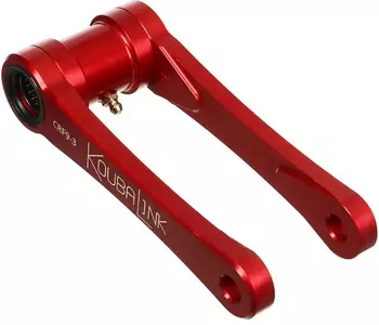 Kit de rabaissement de selle KOUBALINK (38.1 - 53.3 mm) rouge - Honda CRF250R / 450R - CRF9-3