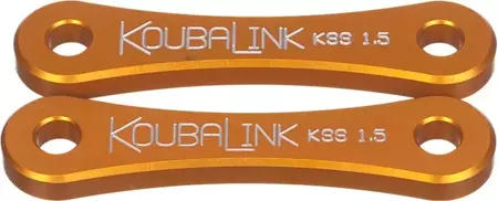 Комплект за понижаване на задното окачване Koubalink 38,1 мм оранжев - KSS-1.5