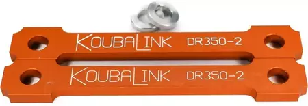 Kit de rabaissement de selle KOUBALINK (44.5 mm) orange - Suzuki - DR350-2