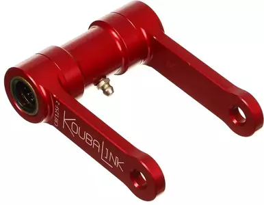 Kit de rabaissement de selle KOUBALINK (44.5 mm) rouge - Honda CRF125F - CRF125F-2
