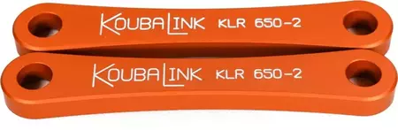 Комплект за понижаване на задното окачване Koubalink 50,8 мм оранжев - KLR650-2