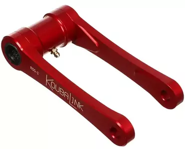 Комплект за понижаване на задното окачване Koubalink 50,8 мм червен-1