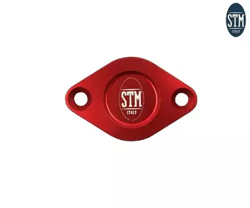 Pokrywa inspekcyjna STM Ducati Panigale V4 czerwona - SDU-R710