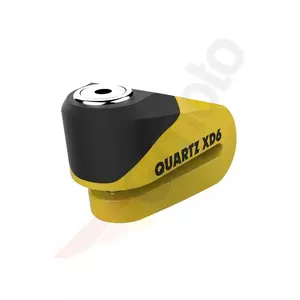 Oxford Quartz XD6 6mm-es féktárcsazár sárga színben-1