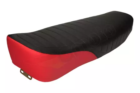 Dygsniuotos sėdynės juoda ir raudona Simson Enduro S51 - 126555