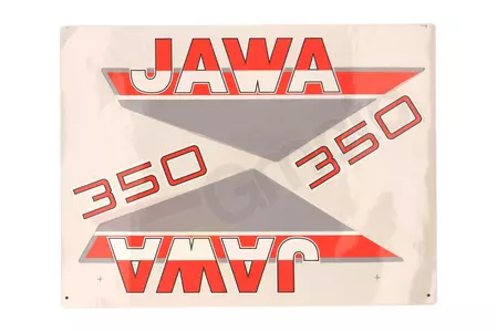 Jeu d'autocollants Jawa 350 - 126583