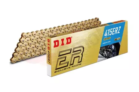 DID 415 ERZ 114 G&G open drive chain with clasp gold - DID415ERZ-114