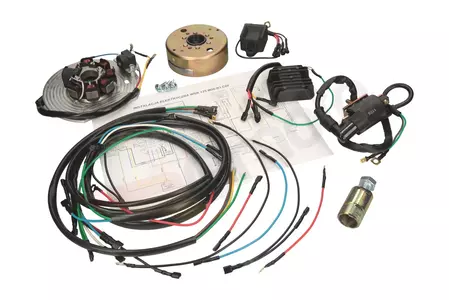 Tændrør - CDI delux kontaktløs tænding + WSK 125 elektrisk installation - 126812