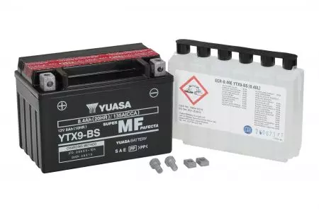 Akumulator bezobsługowy 12V 9 Ah Yuasa YTX9-BS