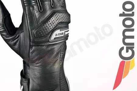 Γάντια μοτοσικλέτας Shima D-Tour μαύρο 4XL-4