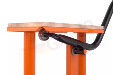 HLP Cross Enduro стойка за жак за мотоциклет оранжева-5