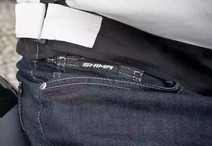 Spodnie motocyklowe jeansy Shima Tarmac Raw Denim 32 long-5