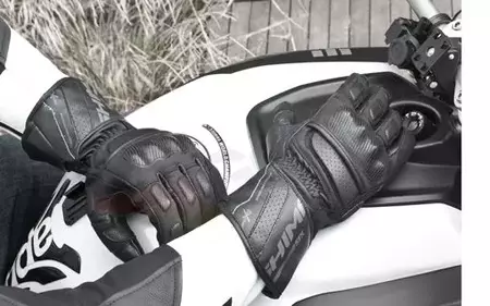 Motorrad Handschuhe Herren Shima STX schwarz L-4