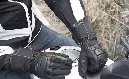 Shima D-Tour WP Nepremočljive motoristične rokavice Black L-4