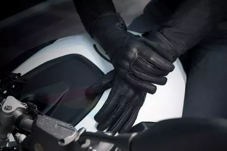 Γυναικεία γάντια μοτοσικλέτας Shima Unica μαύρο S-4