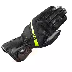 Shima STX mănuși de motocicletă negru fluo M-3