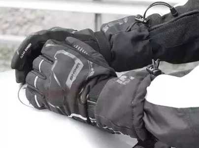 Vodootporne motociklističke rukavice Shima Evo 2, crne, XL-4