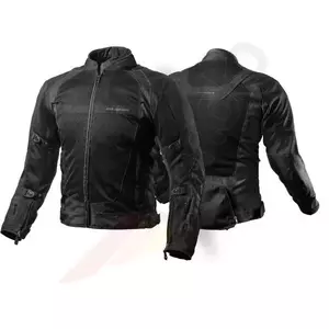 Ljetna tekstilna motoristička jakna Shima X-Mesh, crna, XL-1