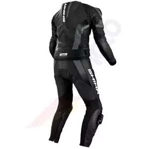 Shima STR chaqueta de moto de cuero negro 46-3