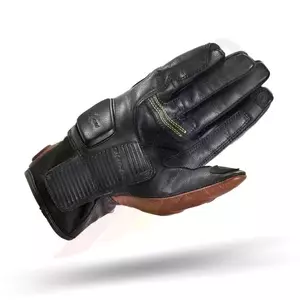 Shima Revolver hnedé rukavice na motorku M-3