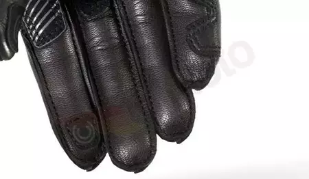 Γυναικεία γάντια μοτοσικλέτας Shima Monde μαύρο και λευκό M-4