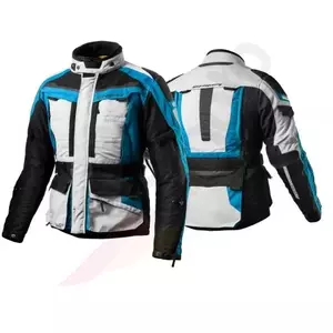 Jachetă de motocicletă din material textil albastru Shima Horizon S-1