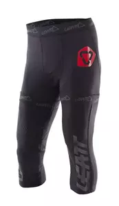 Leatt hlače do koljena crne/sive XS/S - 5017010140