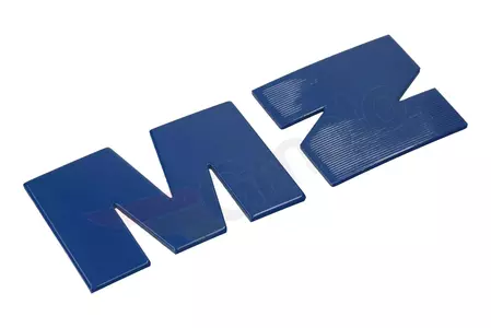 MZ ETZ tank letters blauw - 128453