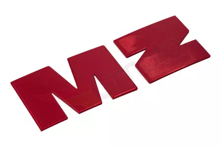 MZ ETZ tank betűk piros-1