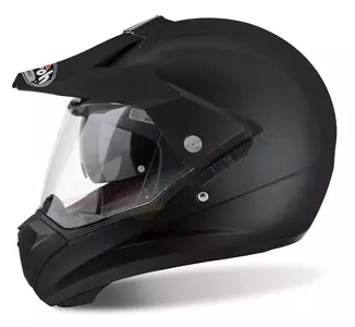Kask motocyklowy Enduro Airoh S5 Czarny Matt M - S5-11-M