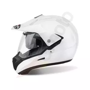 Enduro Airoh S5 motociklistička kaciga bijeli sjaj M-1