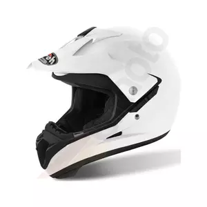 Enduro Airoh S5 motociklistička kaciga bijeli sjaj M-3