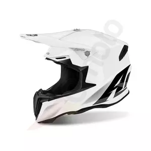 Kask motocyklowy Airoh Twist Color White Gloss M - TW-14-M