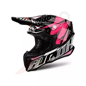 Casco de moto Airoh Twist Iron Pink Gloss XS-1