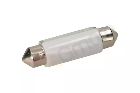 Żarówka diodowa LED L046 12V C5W 41mm 6LED 3mm biała-2