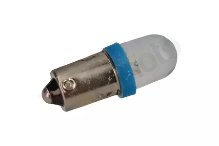 LED крушка L011 - Ba9s дифузно синьо-2