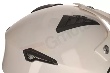 Capacete de motociclismo de trial com viseira Acerbis Aria M-6