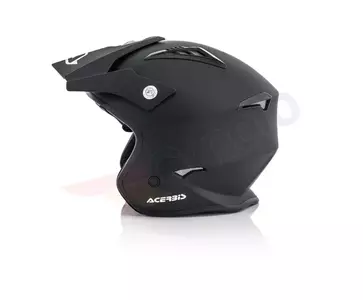 Casque moto trial avec visière Acerbis Aria S noir-4